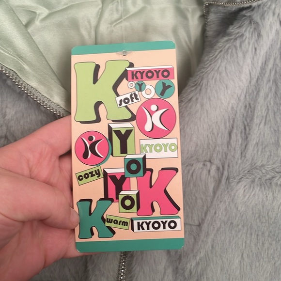 Super cute green super soft cropped jacket - Picture 4 of 8